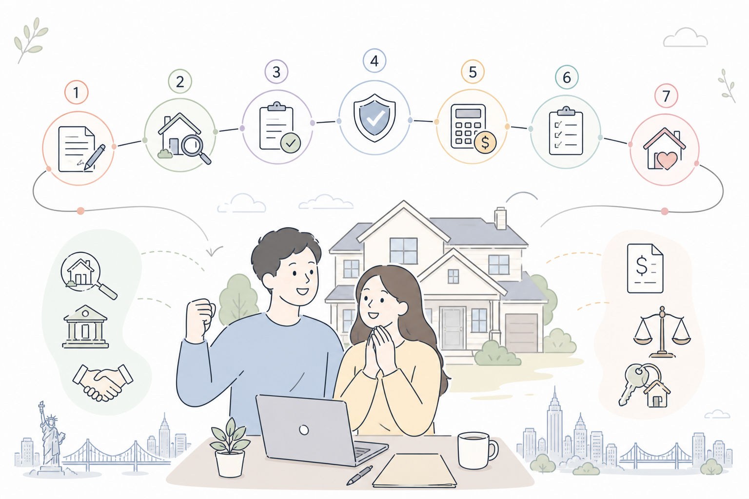 뉴저지·뉴욕 부동산 클로징 프로세스 완벽 가이드: 바이어가 알아야 할 법률 체크포인트