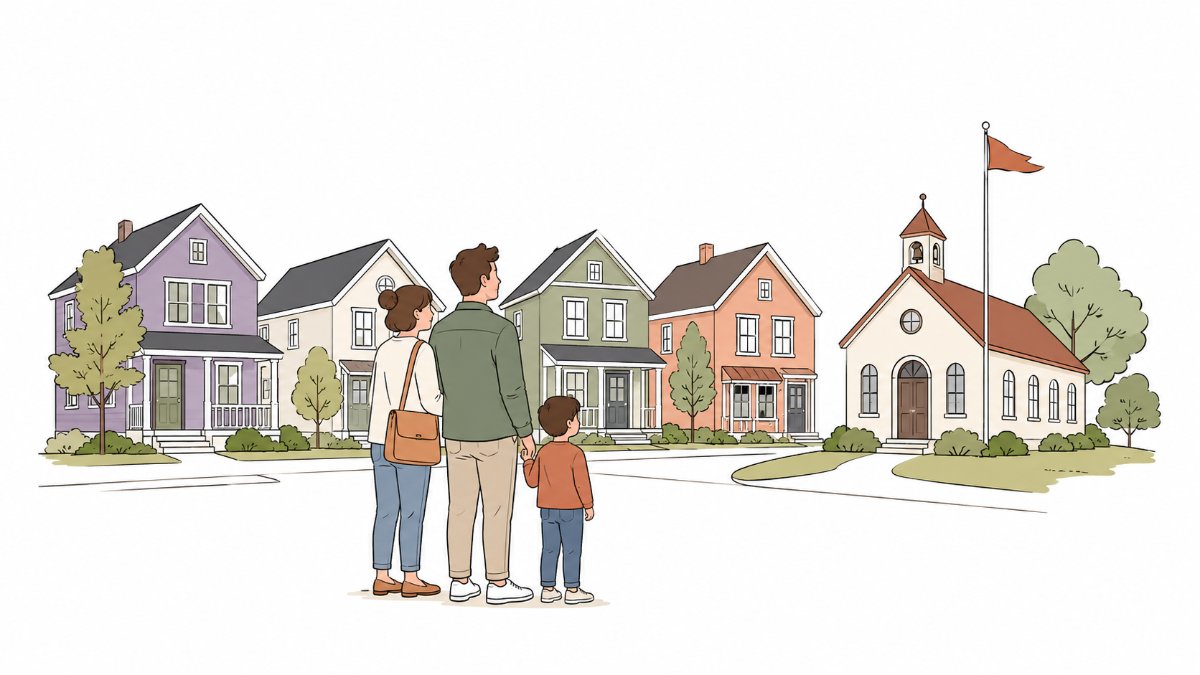 2026년 7월 Bergen County 학군별 시세 지도 — Old Tappan $1.25M(+7.0%), Ridgewood $988K, Glen Rock $861K, 모기지 6.55%로 반등한 여름 매수창