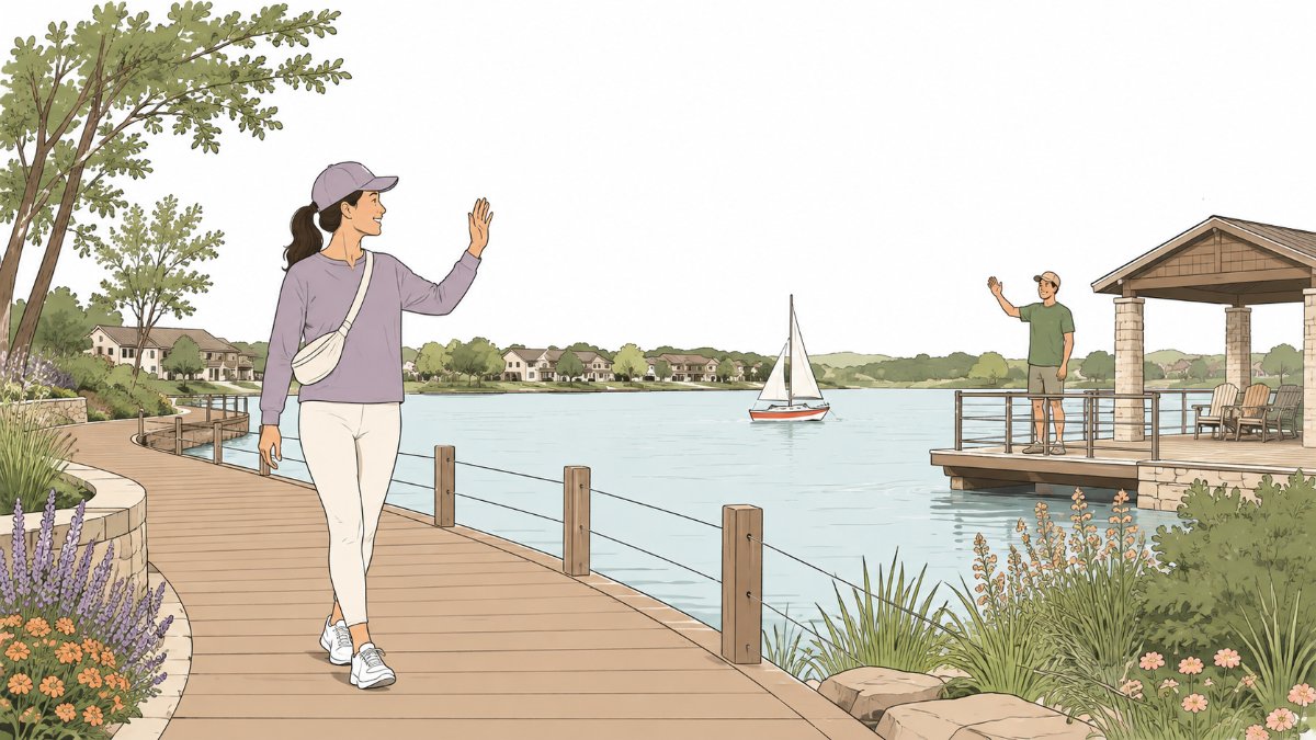 Rockwall, TX — 레이크 레이 허버드 동편 호숫가 카운티 시트, Rockwall ISD A등급 고교와 The Harbor를 품은 DFW 동부의 정착지
