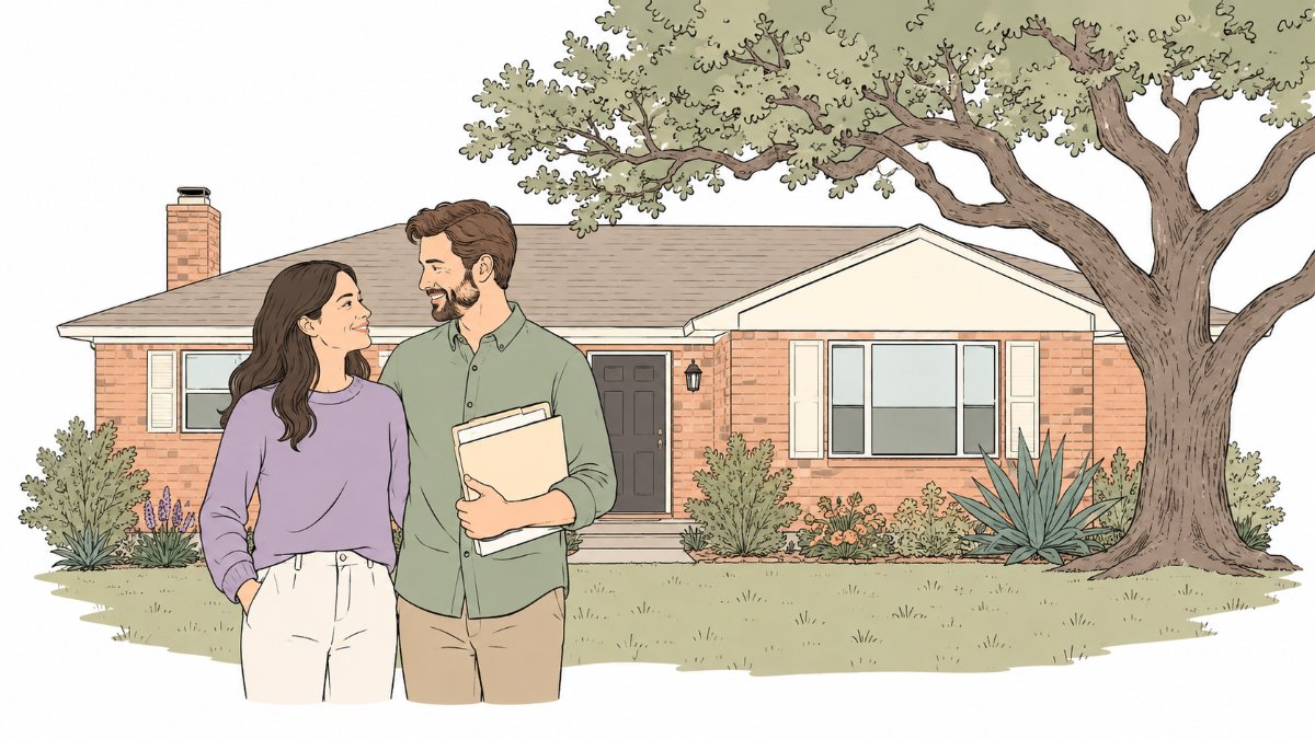 2026년 8월 DFW 미드시티 벨트 시세 — Grapevine $559K·Colleyville $925K·Bedford $378K·Euless $361K·Hurst $339K, 두 도심 사이에 남은 30만 달러대