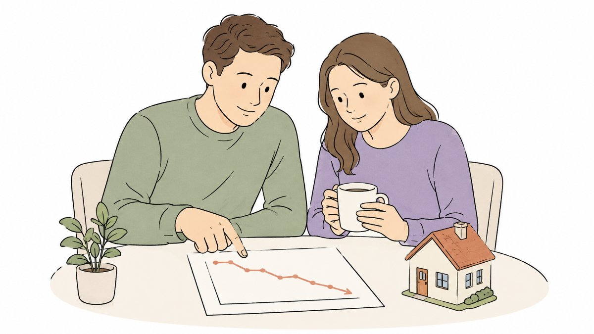 8월 셋째 주 30년 고정 6.65% — 2주 연속 하락, 8월 고점에서 0.04%p 되돌렸다: 국채 스프레드 1.97%p에 남아 있는 여지