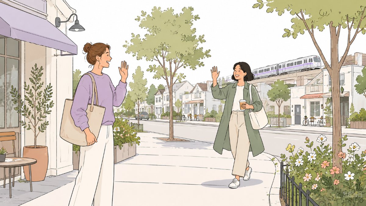 Addison, TX — 로열레인 코리아타운 10분, 실버라인 개통과 4.4제곱마일 200개 식당의 북댈러스 정착지