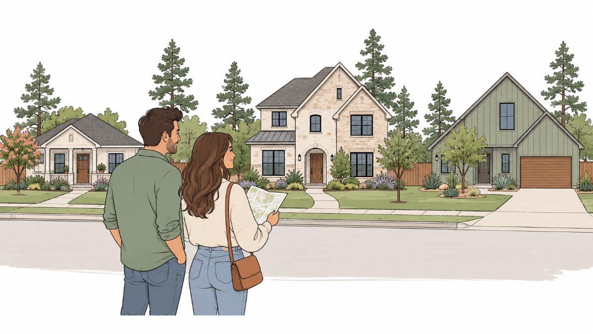 2026년 9월 휴스턴 북서부 벨트 시세 — Katy $338K·Tomball $356K·Spring $368K·Cypress $407K·The Woodlands $650K, 세금을 넣으면 Katy와 Tomball 월 부담이 같아진다