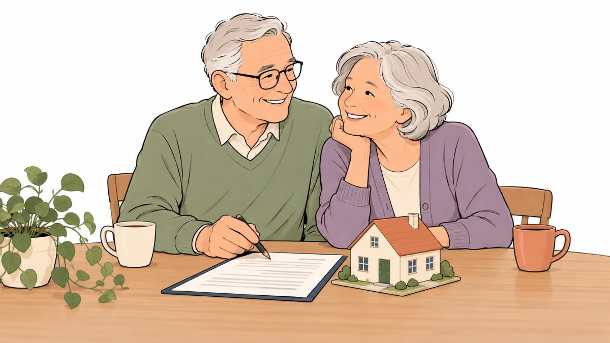 62세 이상, 월 페이먼트 없이 집에서 현금을 꺼내는 법 — 역모기지(HECM) 완전 분석: 30년 고정 7.32% 시대, $800,000 주택의 프린시펄 리밋 $344,000 중 첫 해 현금은 $61,400뿐이고 20년 뒤 잔액은 $615,938이 되는 계산